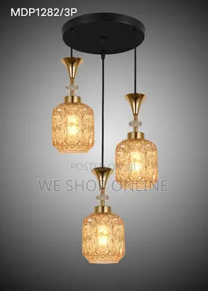 3 in 1 Glass Pendant Lights