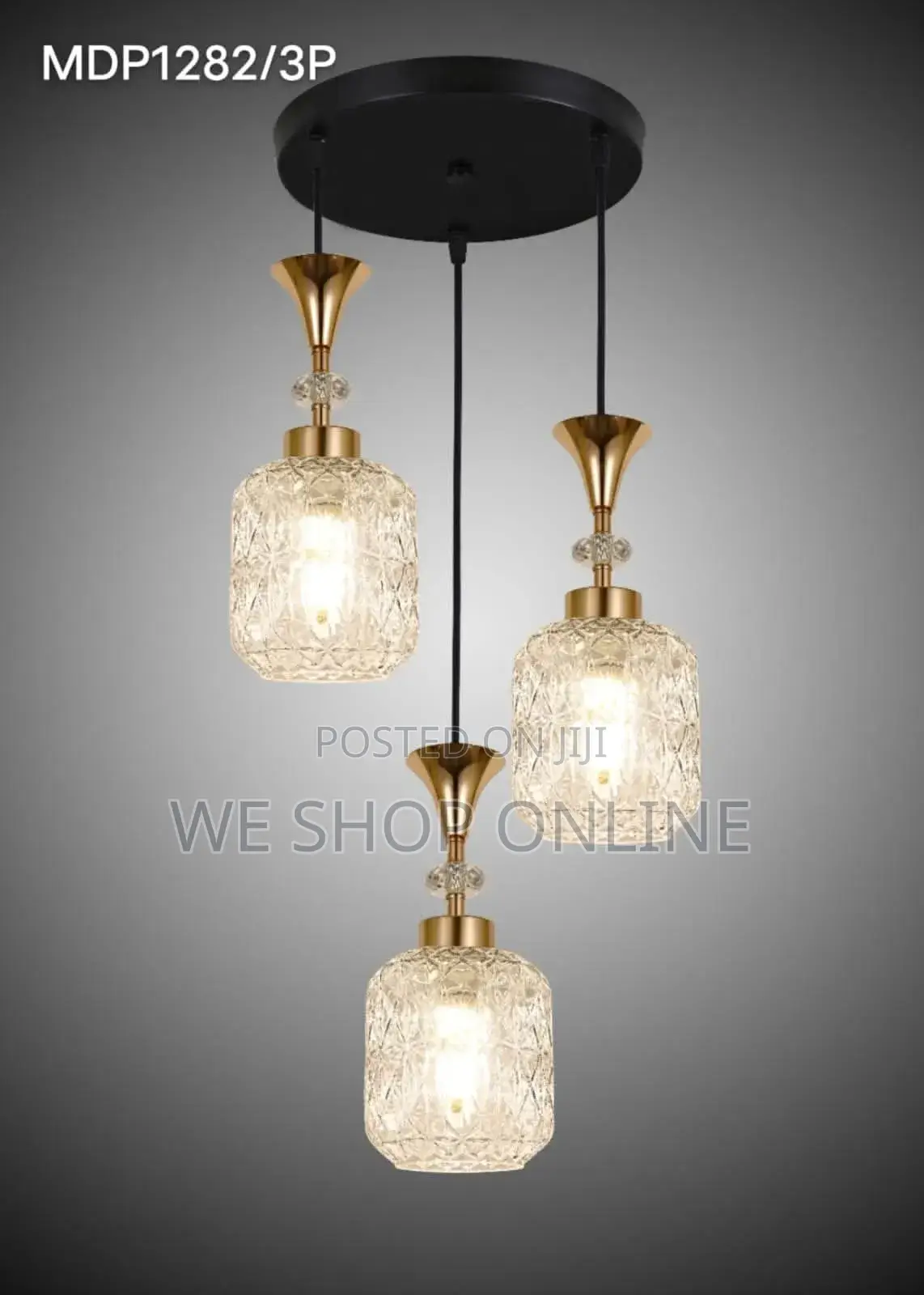 3 in 1 Glass Pendant Lights