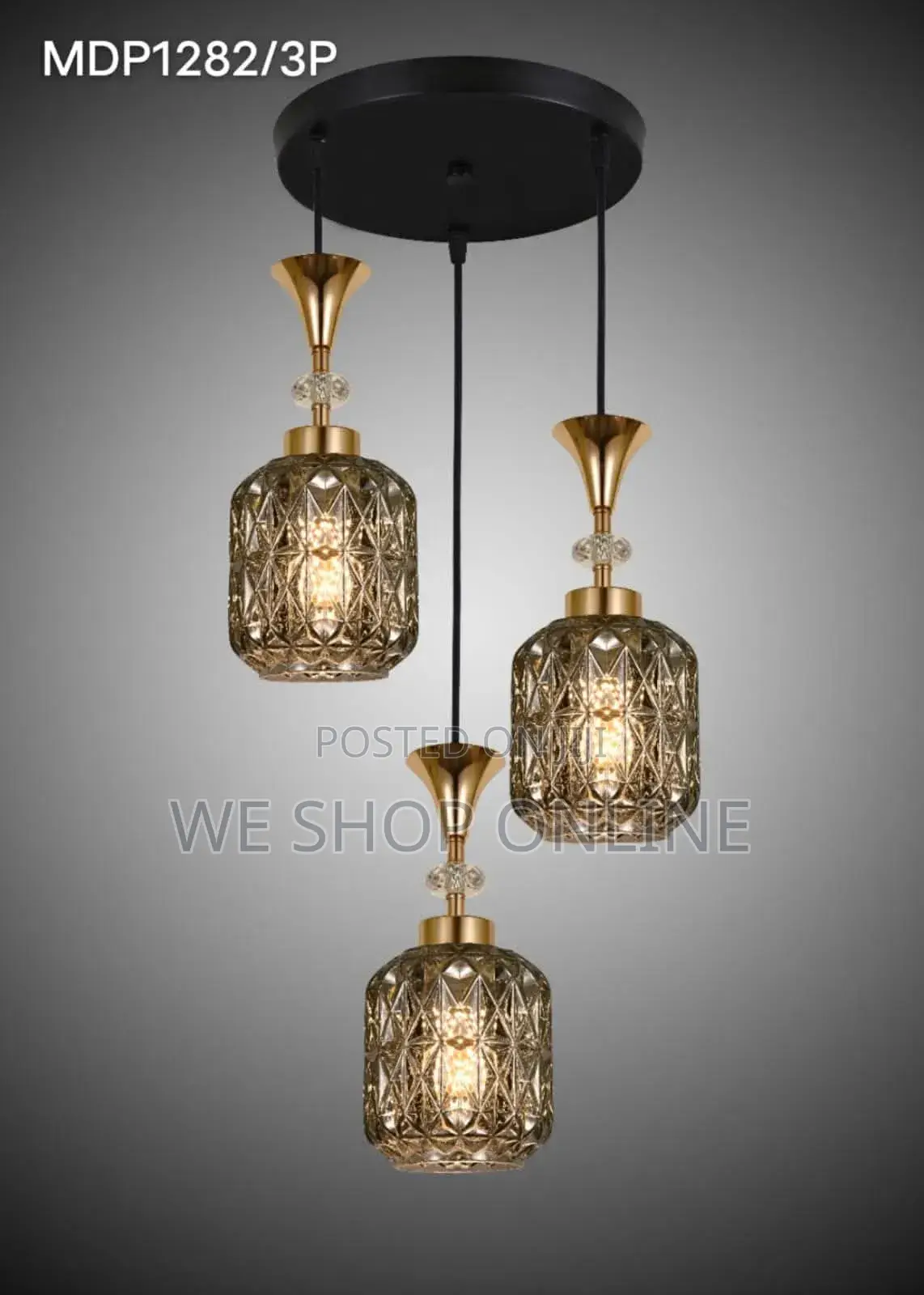 3 in 1 Glass Pendant Lights