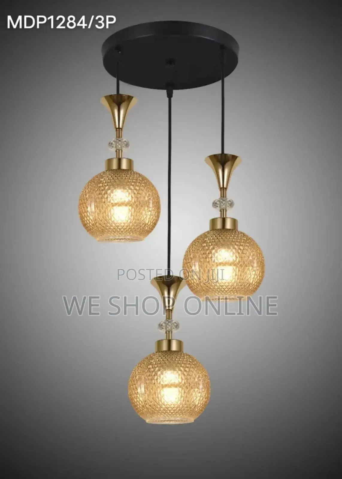 3 in 1 Glass Pendant Lights