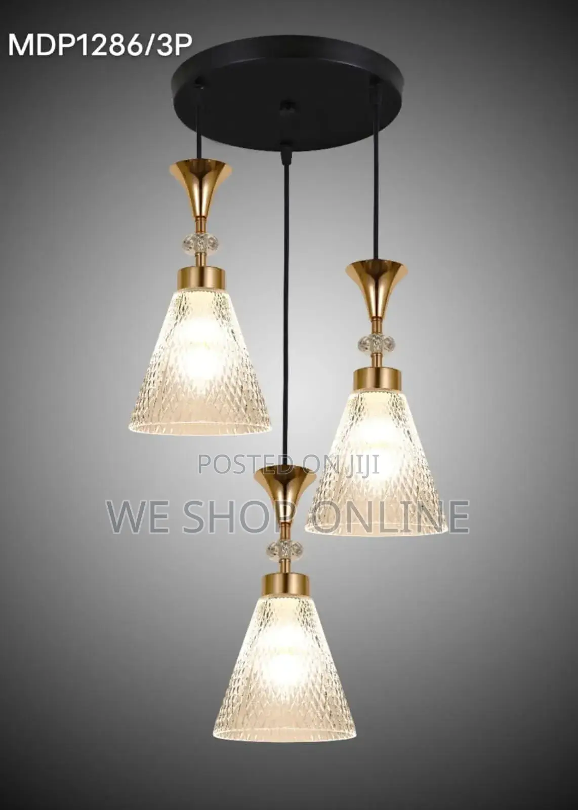 3 in 1 Glass Pendant Lights