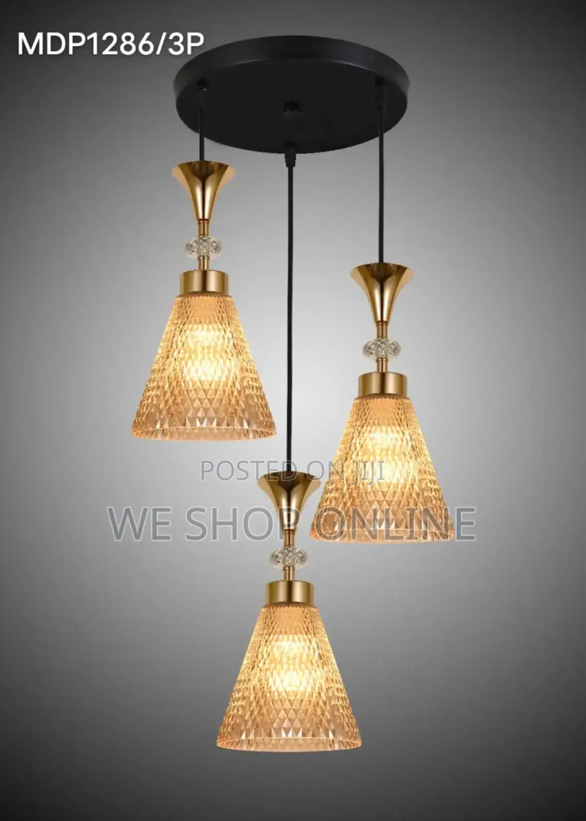 3 in 1 Glass Pendant Lights