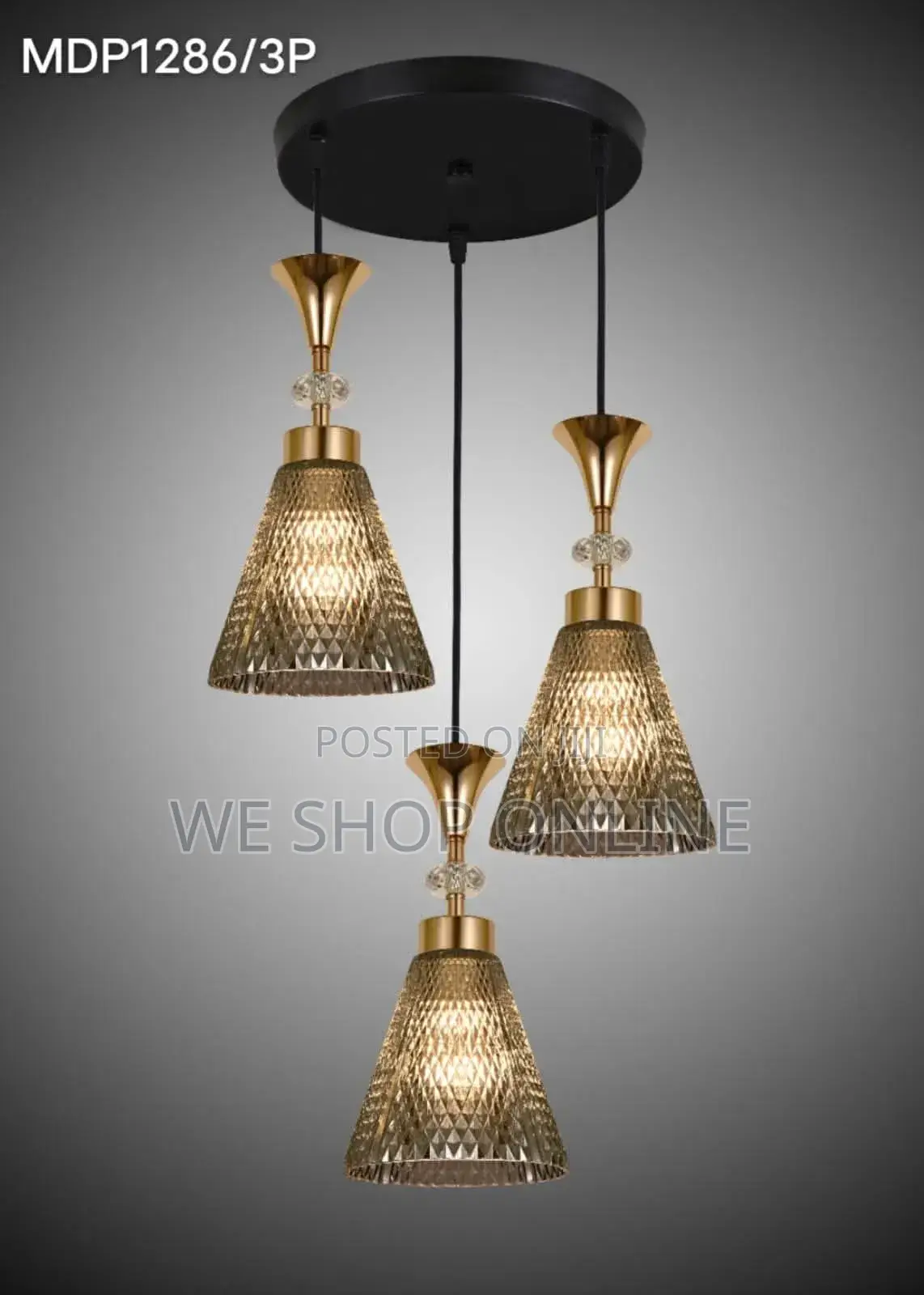 3 in 1 Glass Pendant Lights