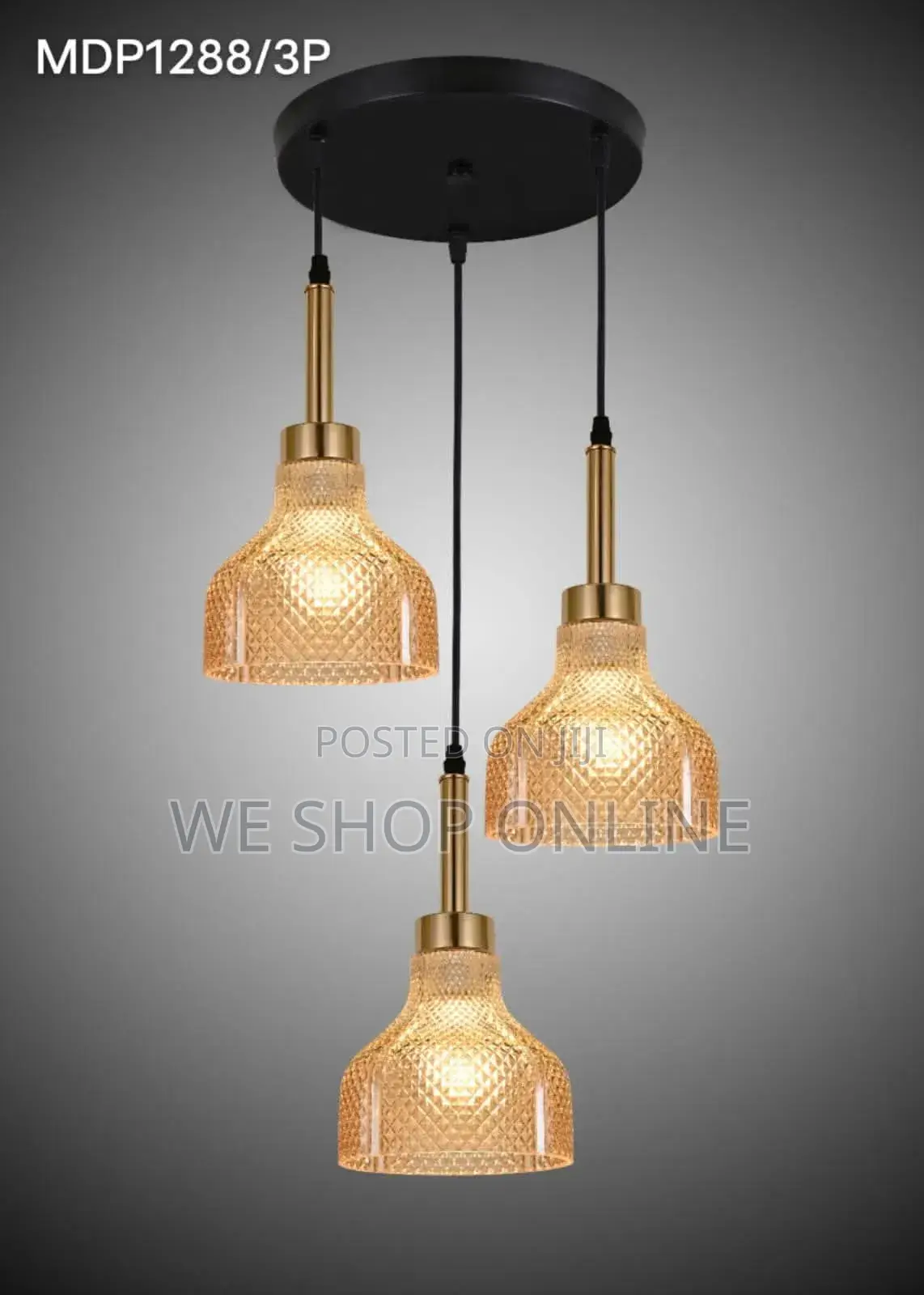 3 in 1 Glass Pendant Lights