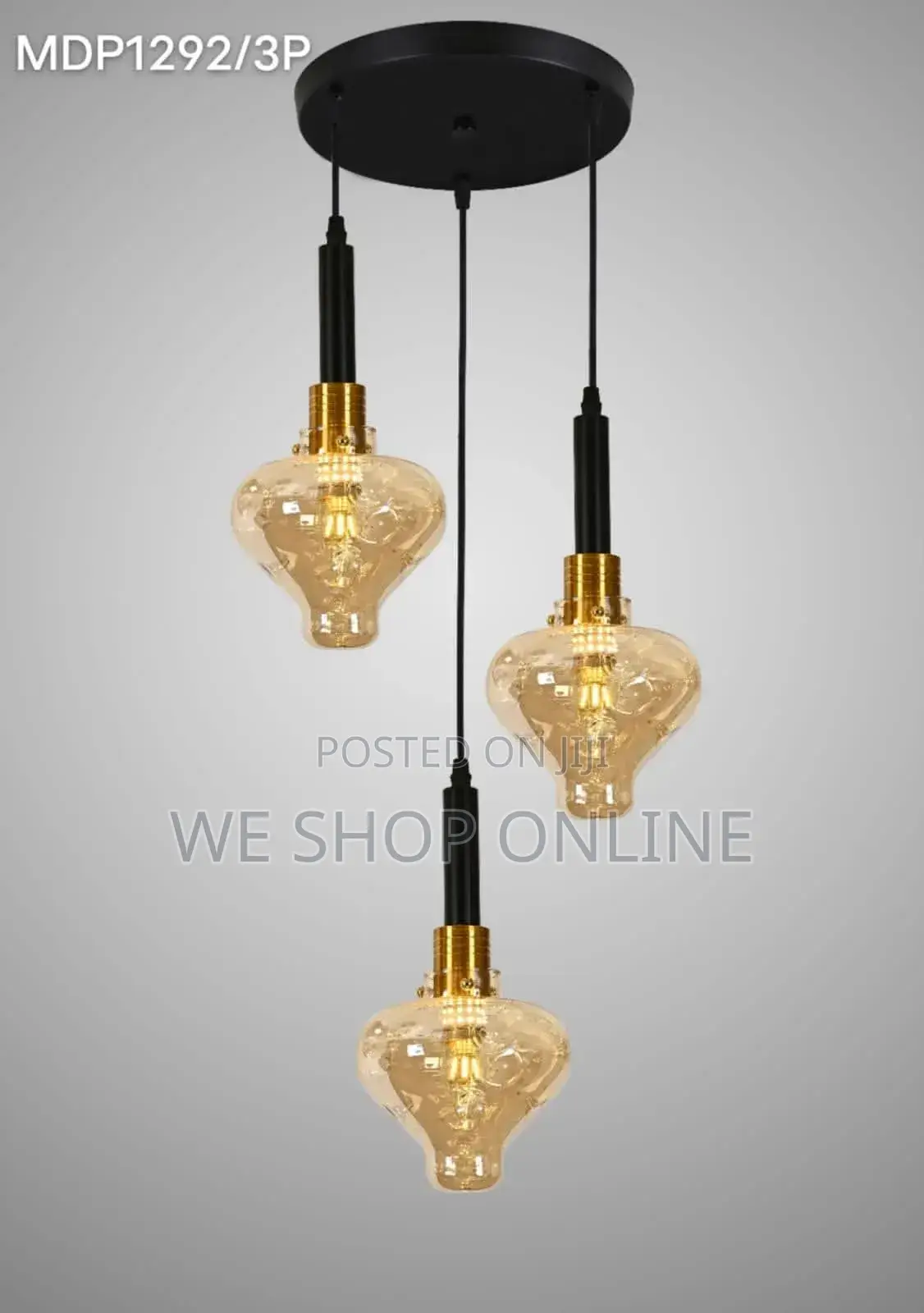 3 in 1 Glass Pendant Lights