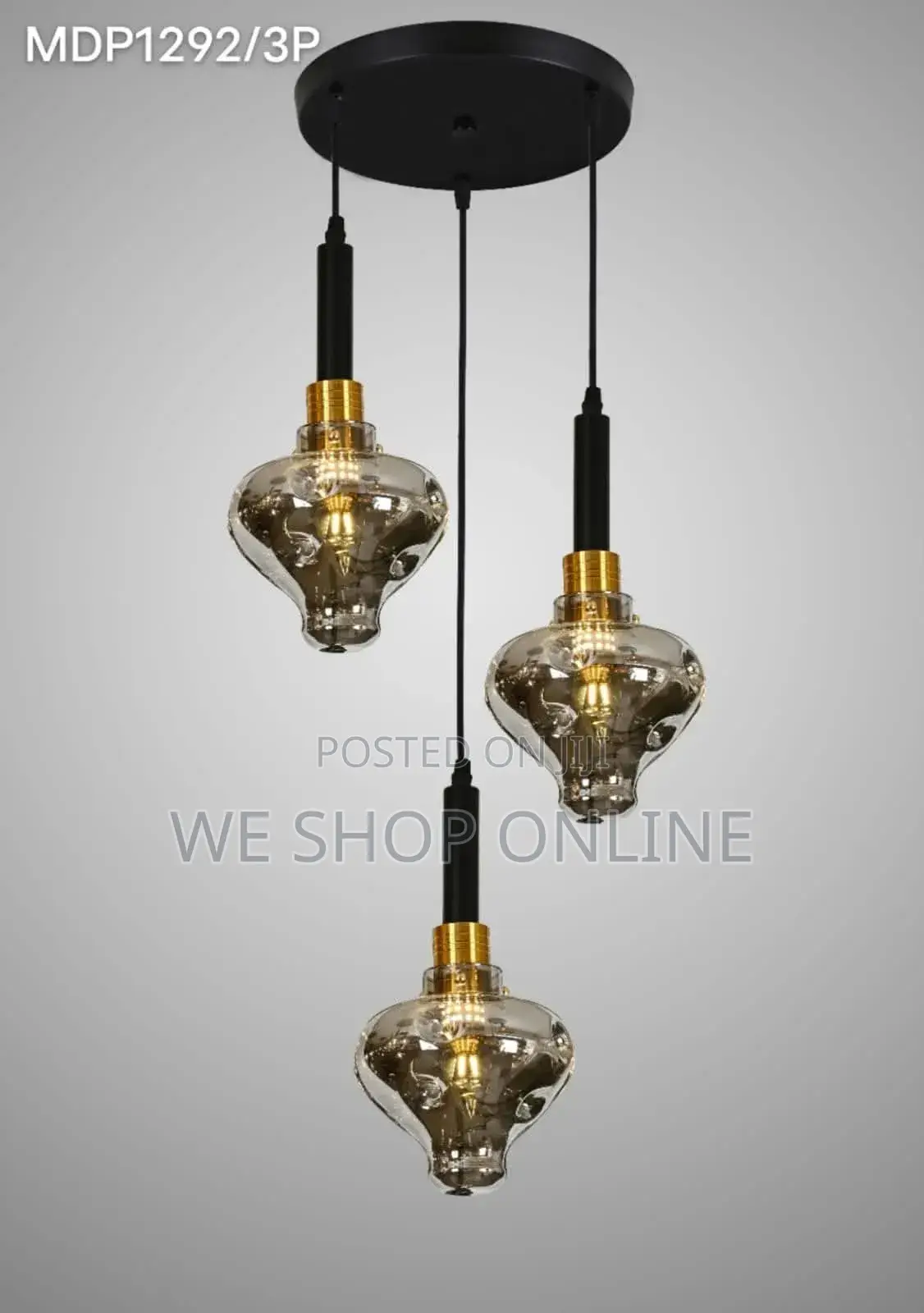 3 in 1 Glass Pendant Lights