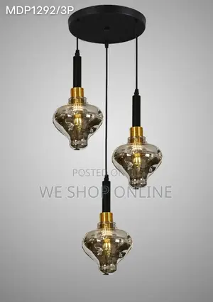 3 in 1 Glass Pendant Lights