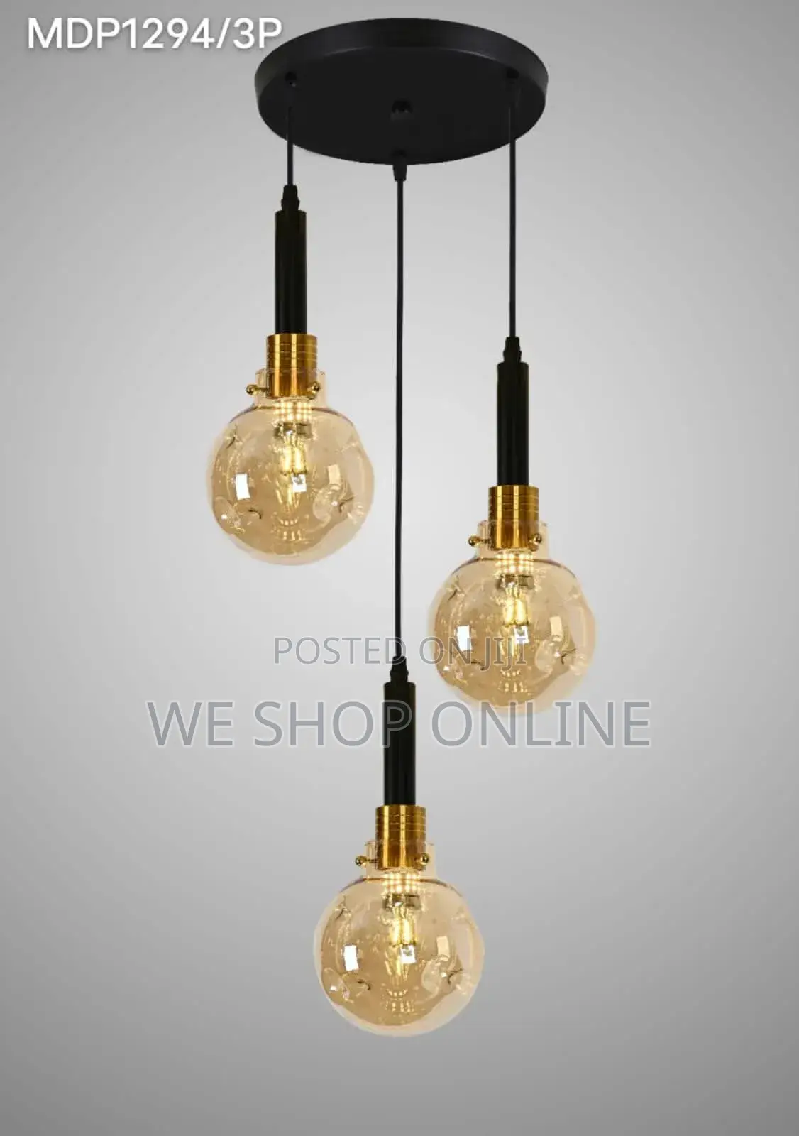 3 in 1 Glass Pendant Lights