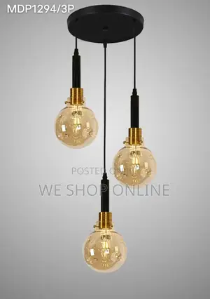3 in 1 Glass Pendant Lights