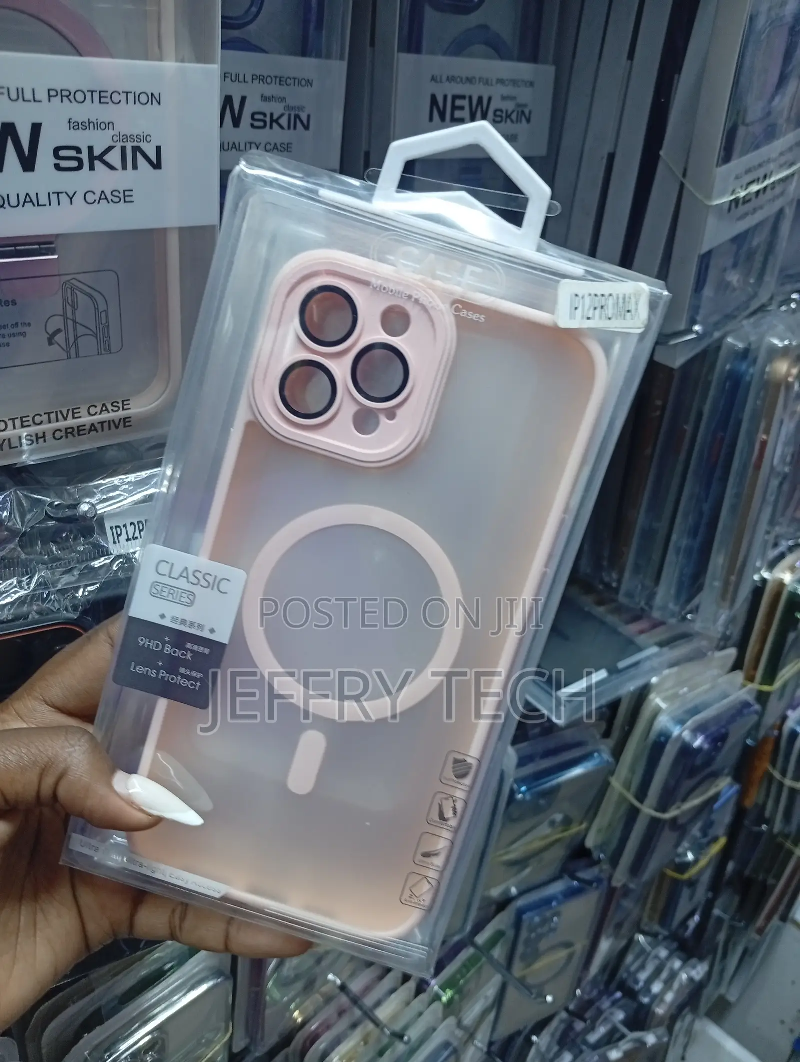 Classic Series Magsafe Cover Designed for the iPhone 12 Pro Max.