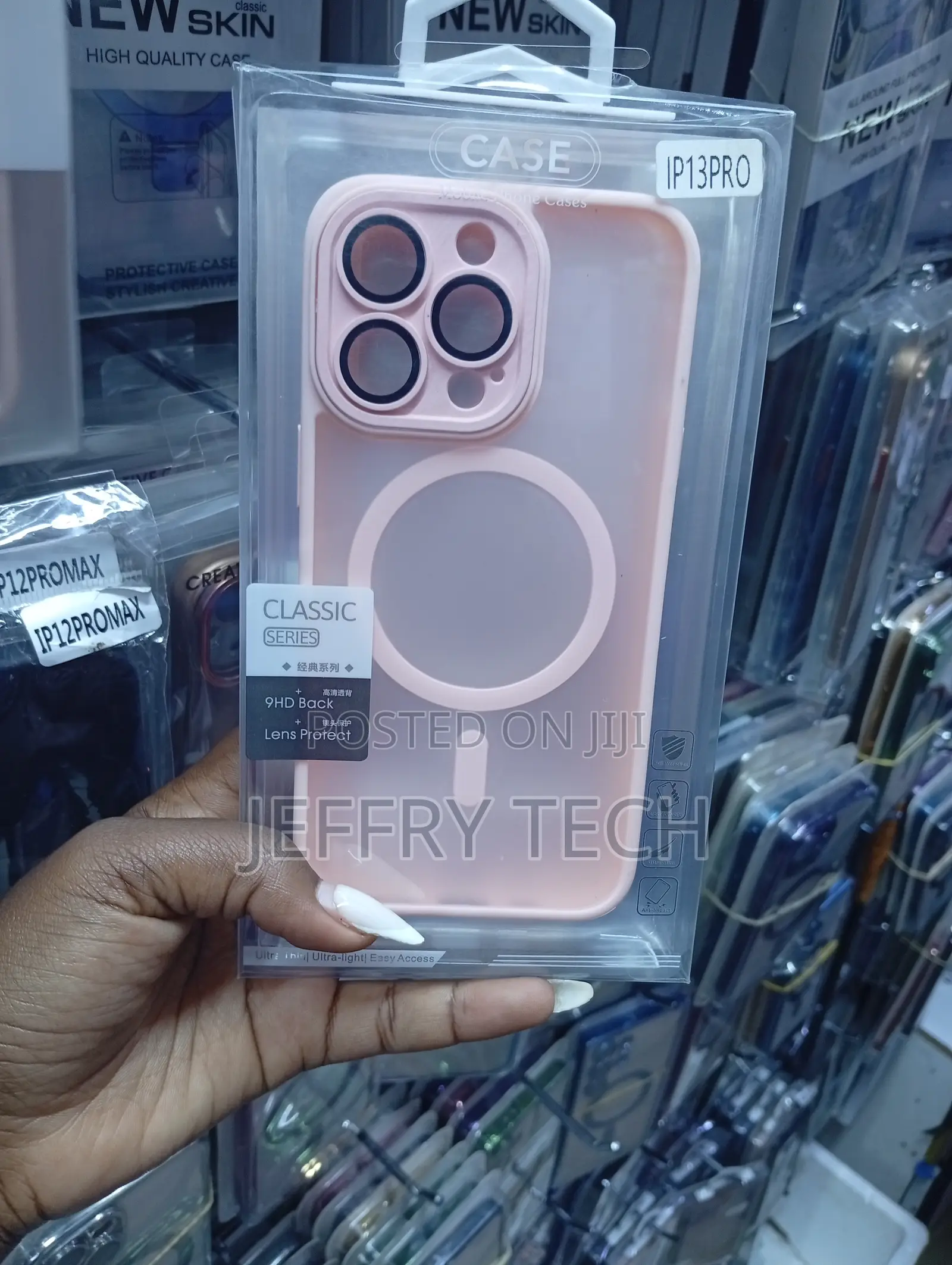 Translucent Matte Case Designed for the Apple iPhone 13 Pro.