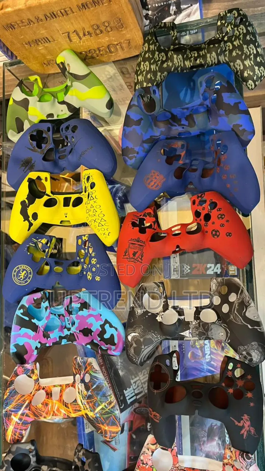 Silicon Covers For Ps5 ,Ps4 ,Xbox And Nintendo Controllers
