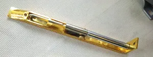 Gold 8" Flush Bolt