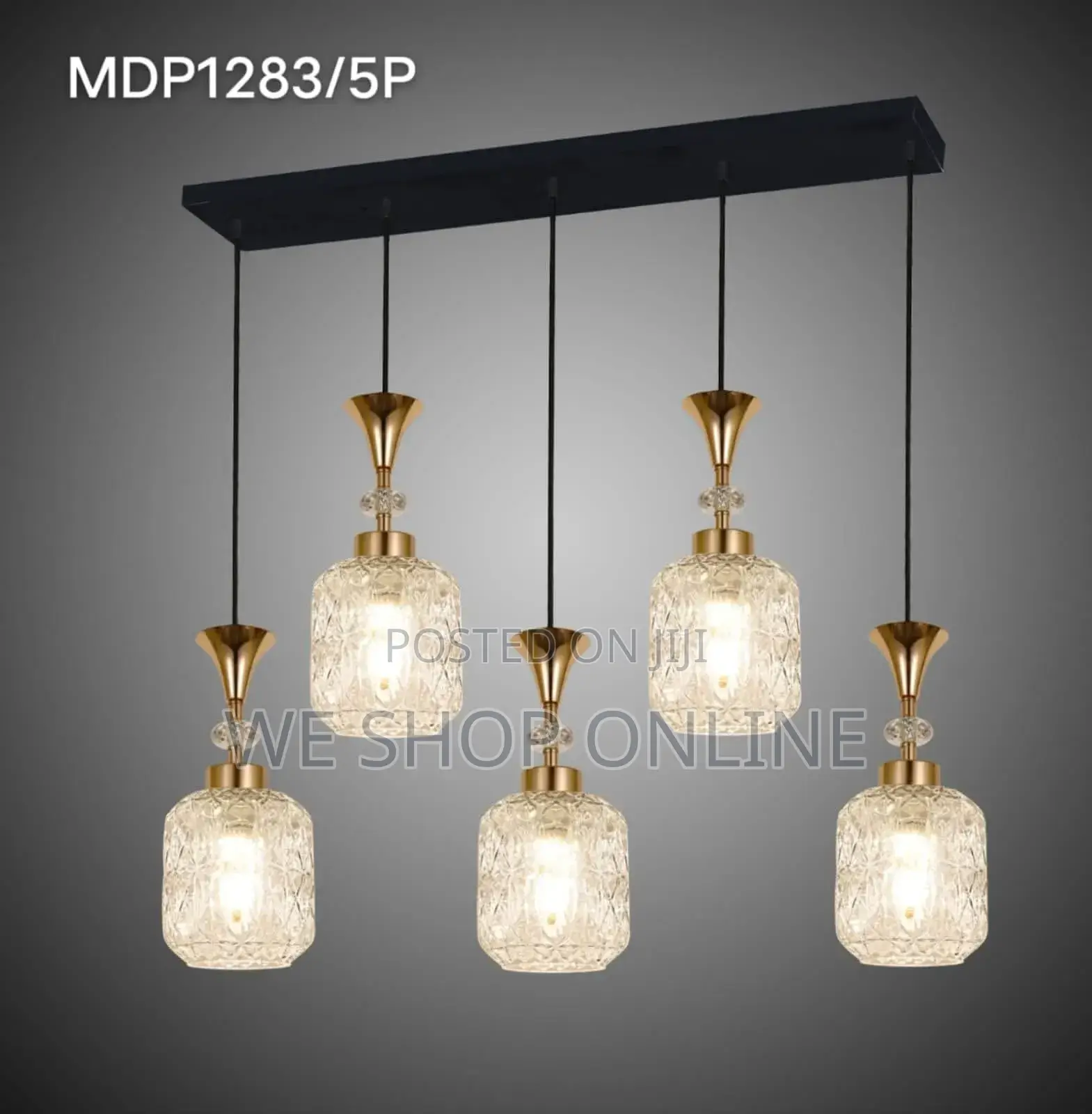 5 in 1 Glass Pendant Lights