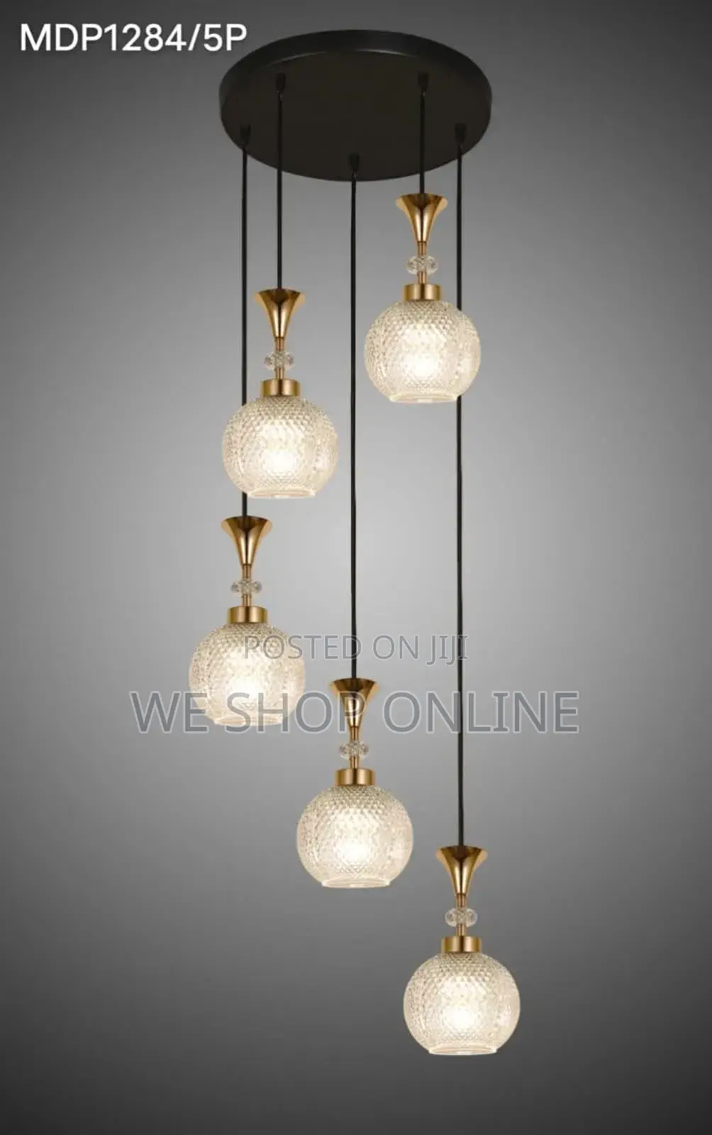 5 in 1 Glass Pendant Lights