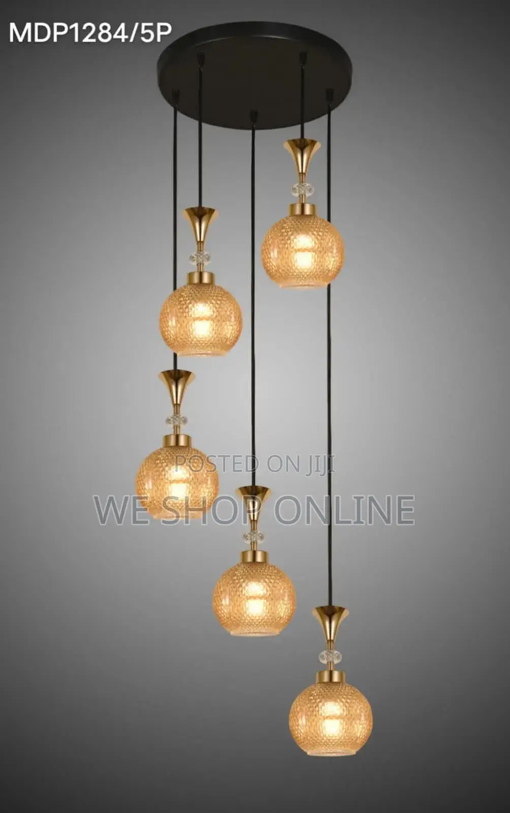 5 in 1 Glass Pendant Lights