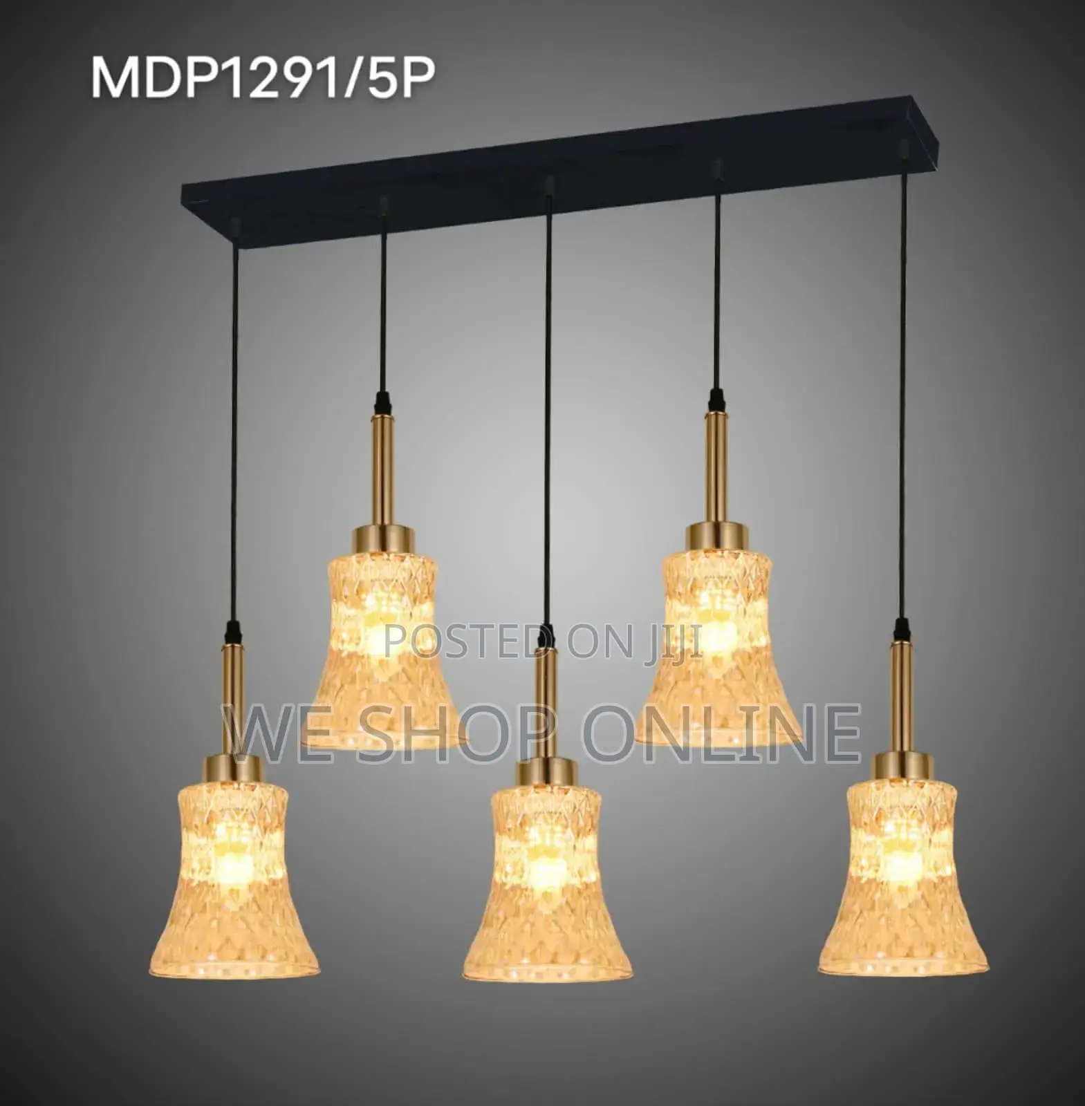 5 in 1 Glass Pendant Lights