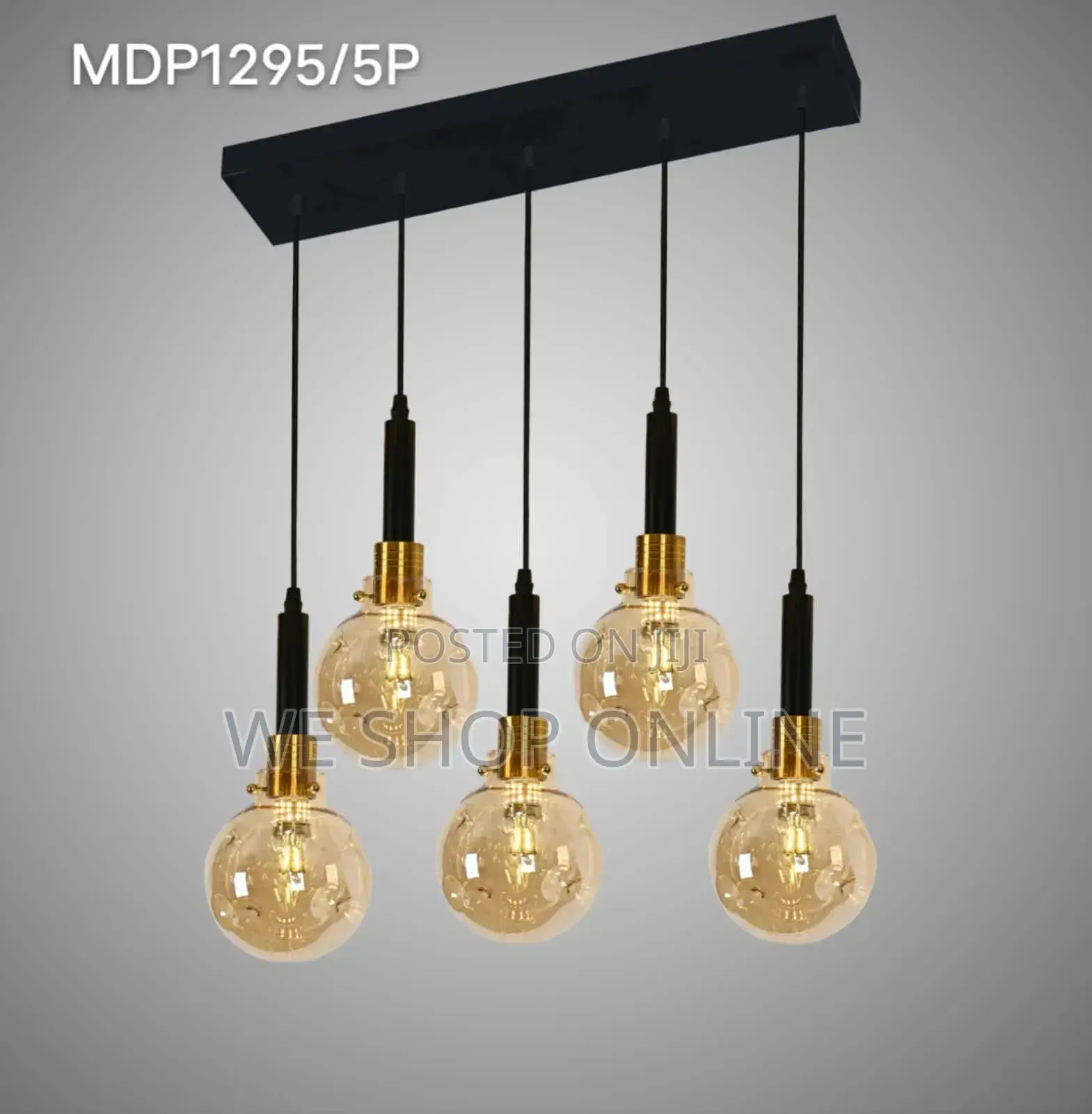 5 in 1 Glass Pendant Lights