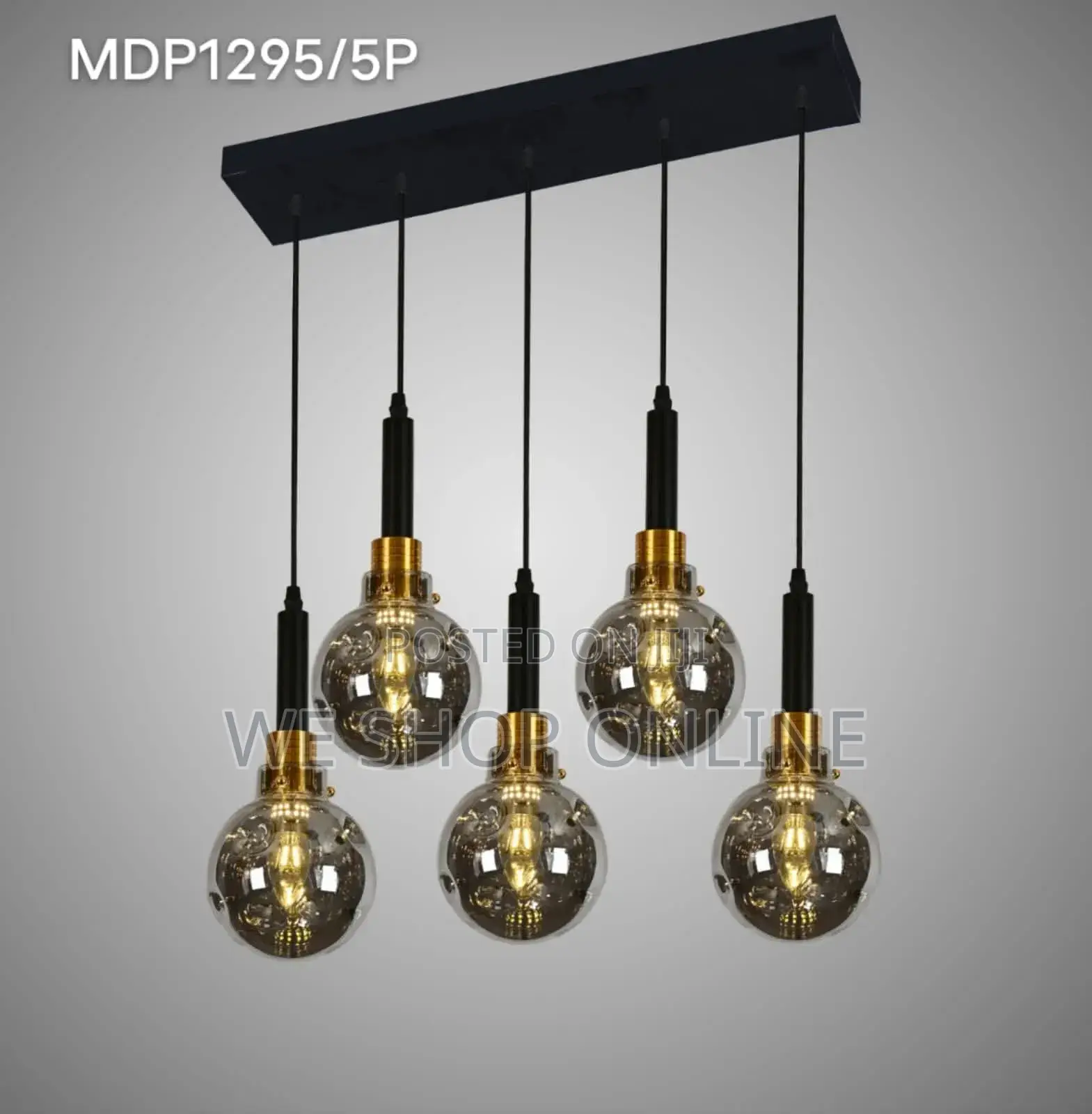 5 in 1 Glass Pendant Lights