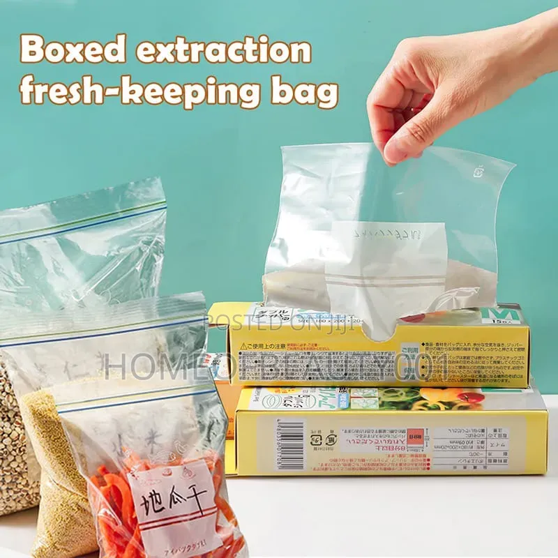 Re-Usable Fridge Zipper Bags