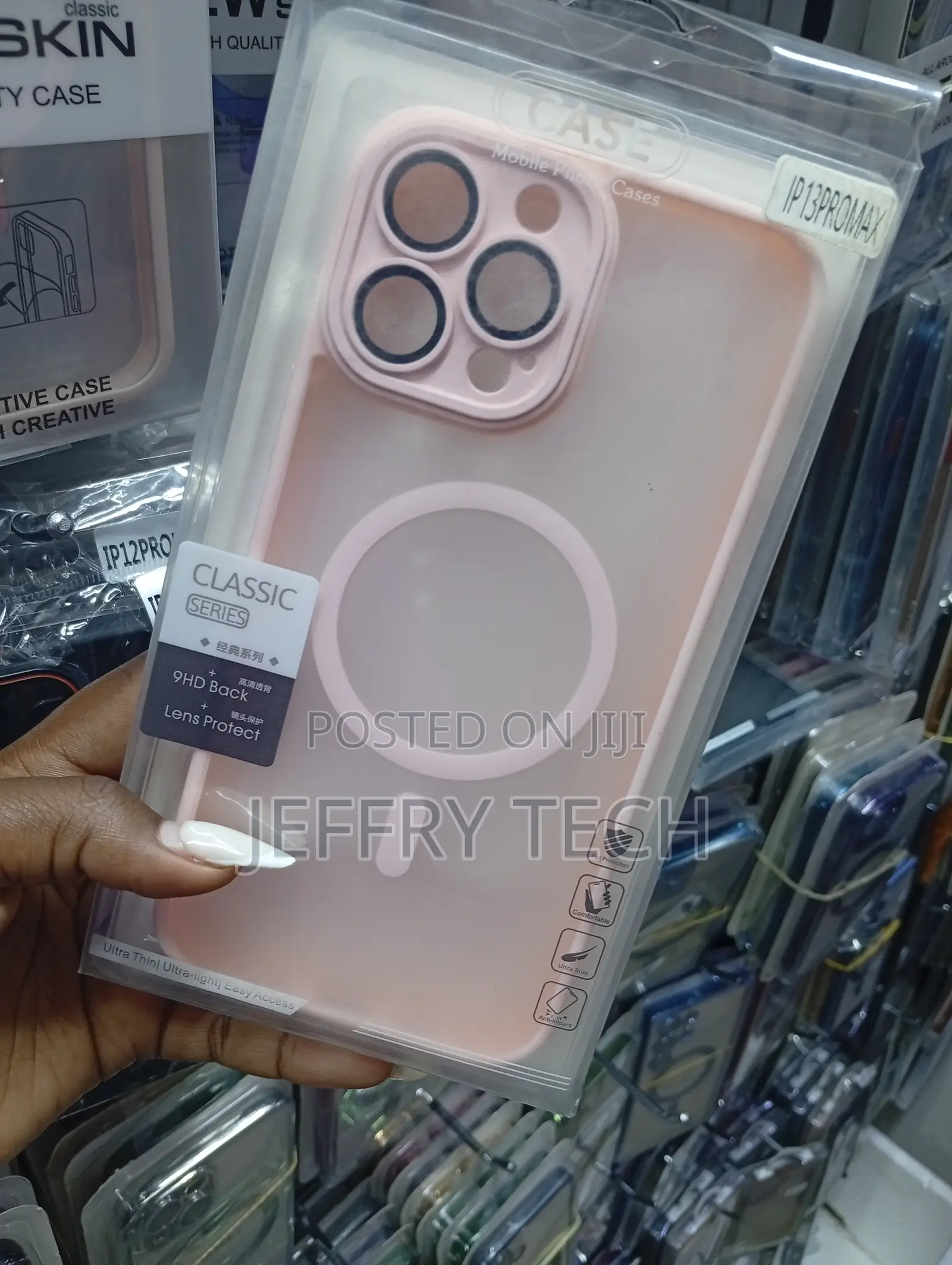 Back Protective Case Designed for the iPhone 13 Pro Max.