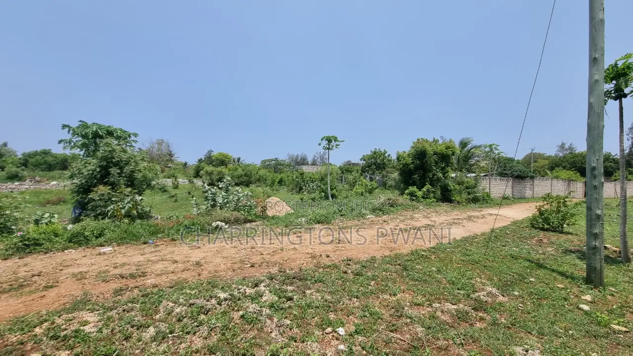 1⁄4 Acre Plot | 5-Min Walk to Beach | 4th Row Diani | Kshs. 5m