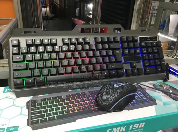 Wired RGB Keyboard and Mouse Combo - thumbnail 2