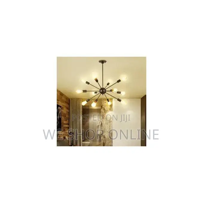 8 Arm Sputnik Chandelier Light