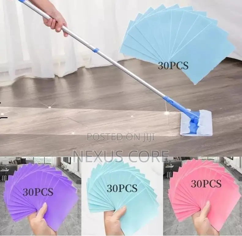 30pc Floors /Surface Cleaning Sheets With Assorted Fragrance