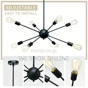 8 Arm Sputnik Chandelier Light