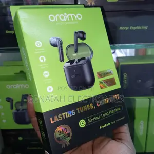 Oraimo Professional Earbuds With Inbuilt Noise Cancellation Feature