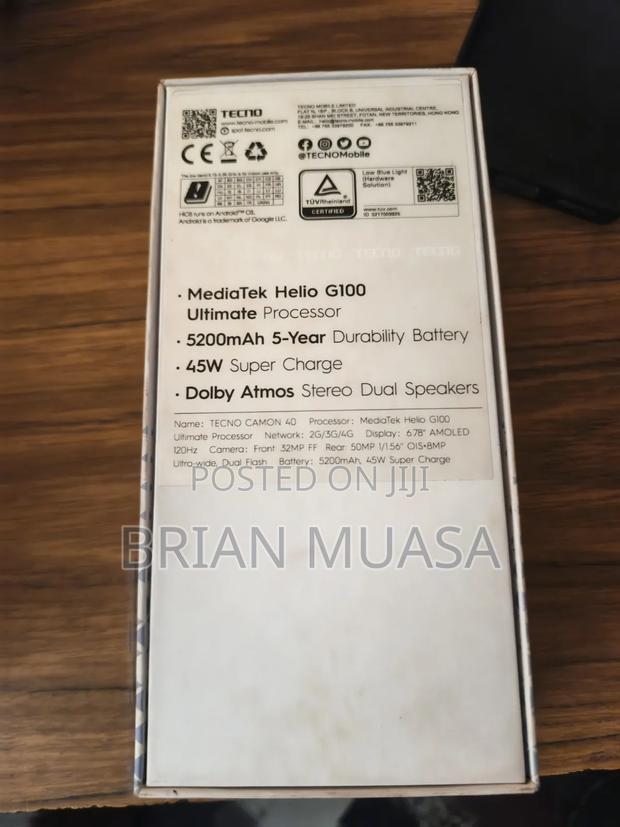 Tecno Camon 40 128 GB Green - thumbnail 10