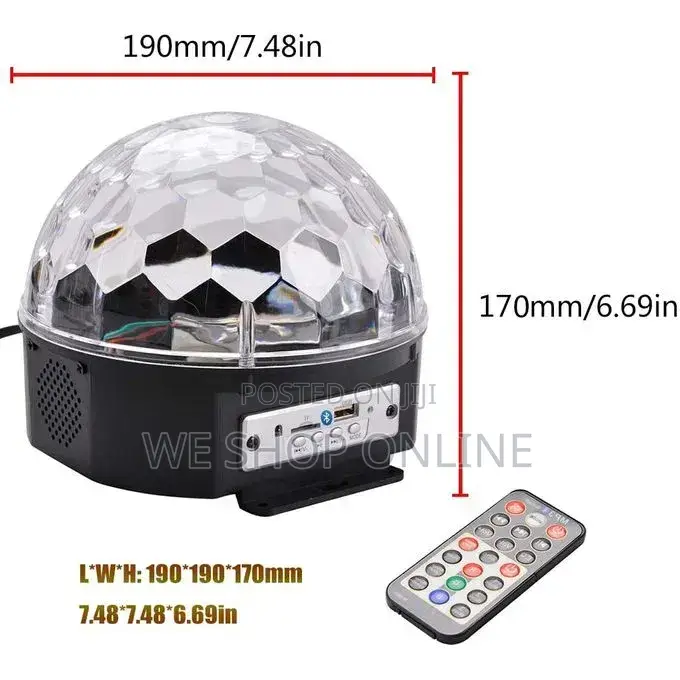 9 Color Led Disco Lights.