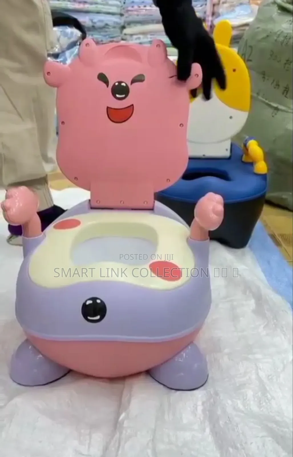 Teddy Bear-Shaped Baby Training Potty