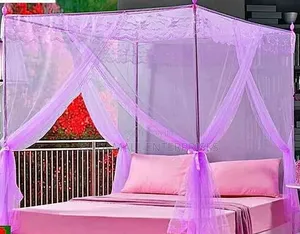 6*6 Mosquito Net 4 Stand Bedroom Decor