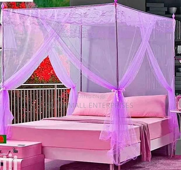 Mosquito Net 4 Stand Pole Strong 6*6