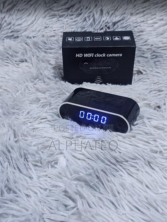 Wifi Clock Camera Hd Indoor CCTV Camera