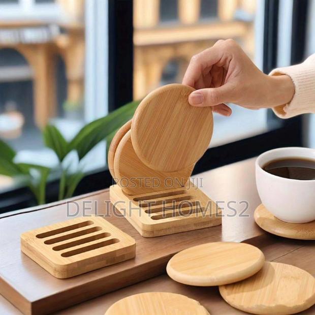Heavy Duty Bamboo Coasters_ge - thumbnail 2