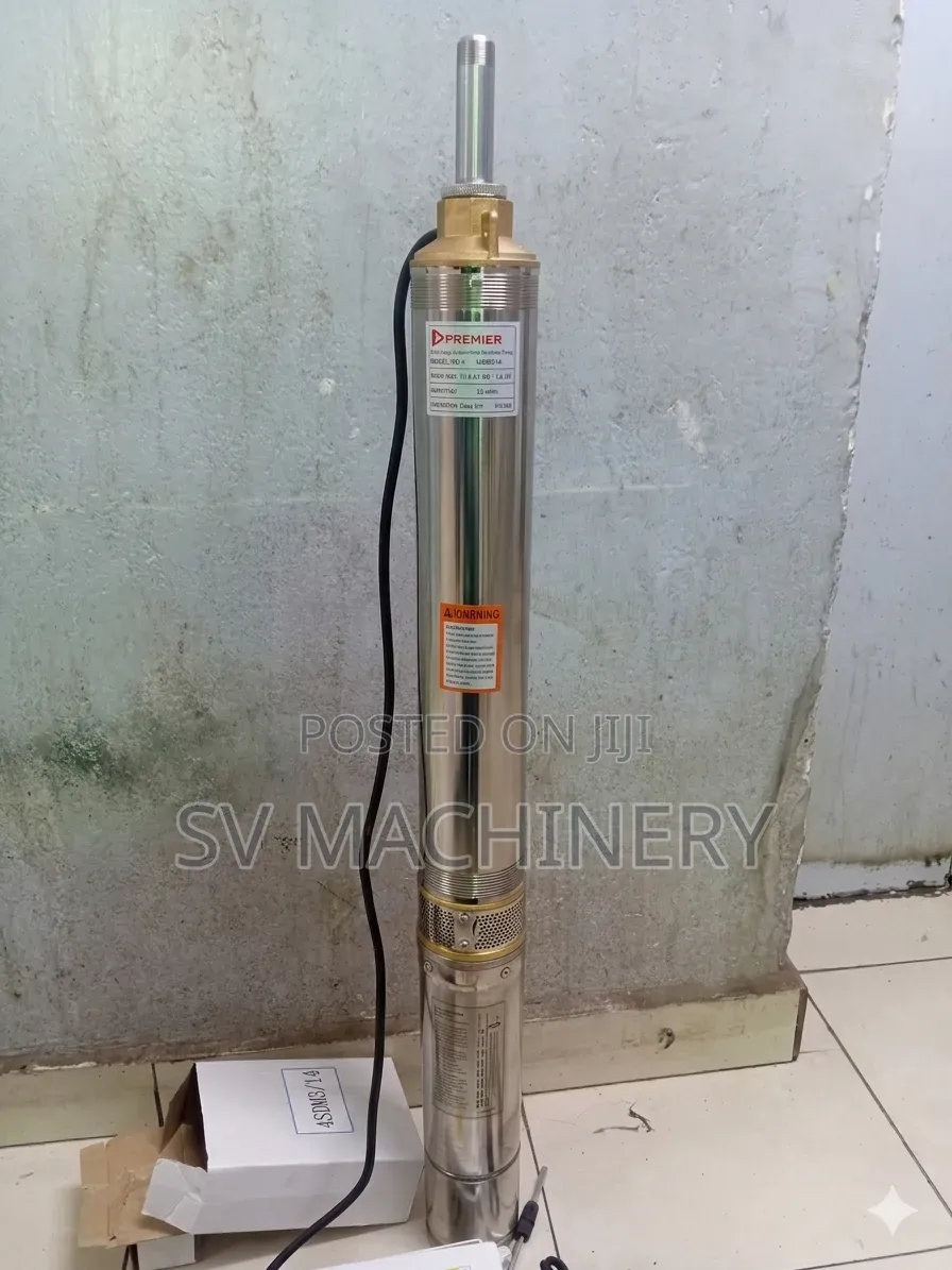 Heavy Duty Deep Well Electric Submersible Pump 1.0hp