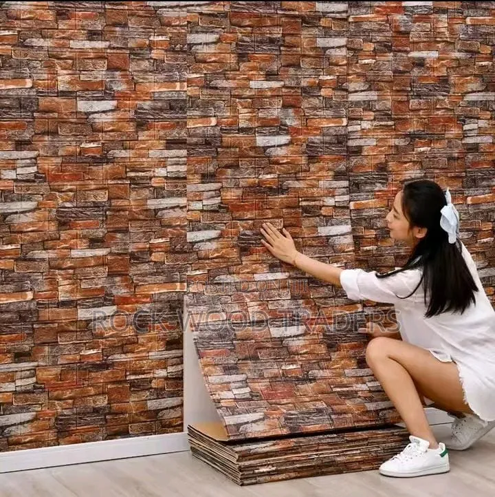 3d Tiles Shaped Wall Paper
