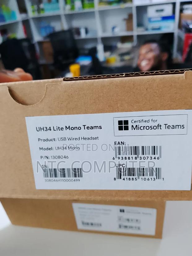 Yealink Uh34 Lite Mono Teams Certified Headsets