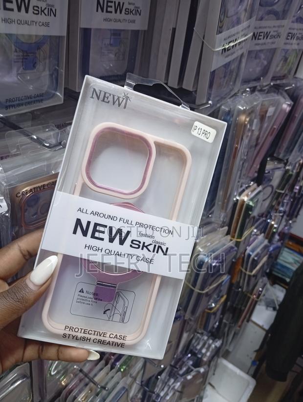 Pink New Skin Protective Case for the iPhone 13 Pro. - thumbnail 2