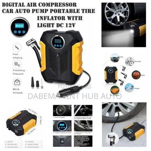 Product Name:
Digital 12v Car Air Compressor –