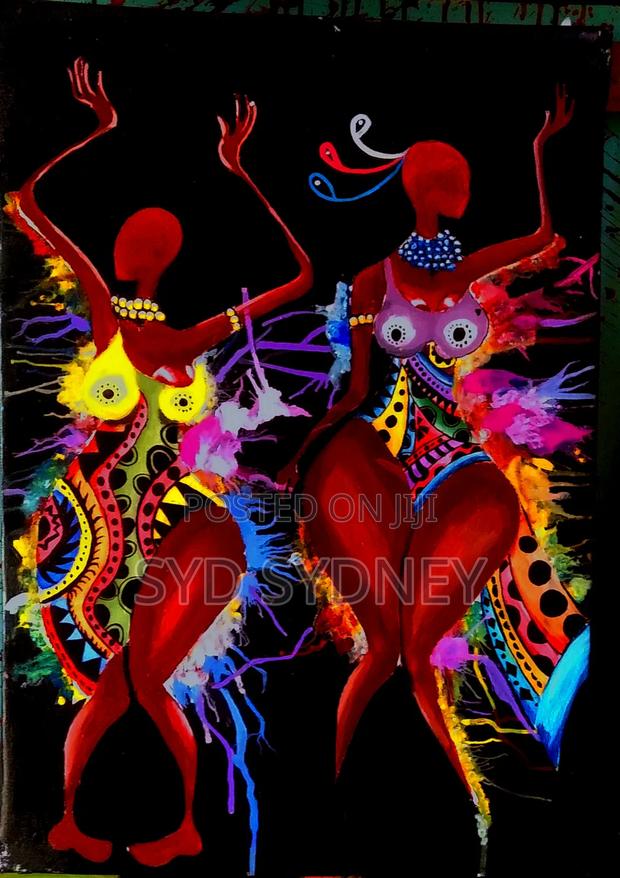 African Women Abstract Art