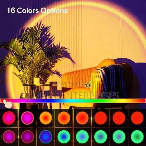 Sunset Night Light With Remote – Perfect for Bedroom Photography