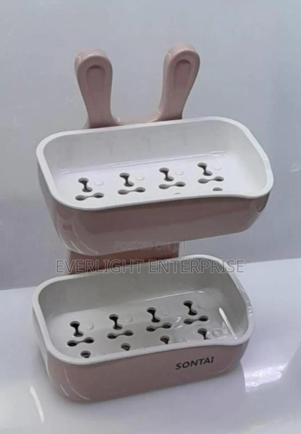 Mouse-Shaped Double Layer Soap Dish - thumbnail 2