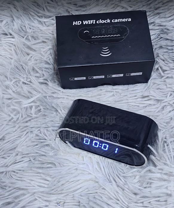 Hidden Camera Alarm Clock Wireless Wifi Security Camera