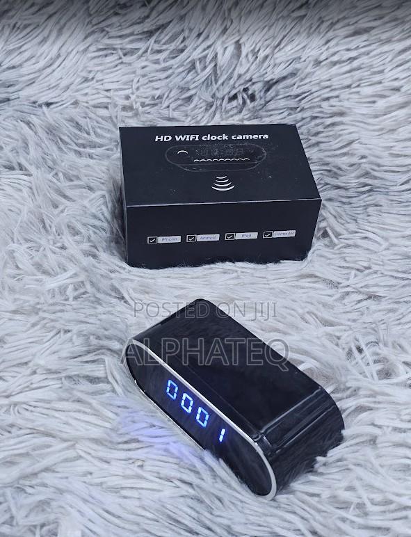 Hidden Security Camera in Digital Clock Wifi Enabled