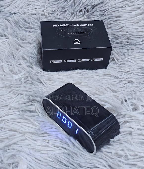 Clock Spy Camera Hd 1080p Wireless Night Vision