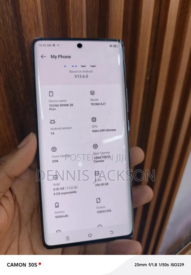 Tecno Spark 20 Pro Plus 256 GB Black - thumbnail 3